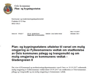 Kommunens svar